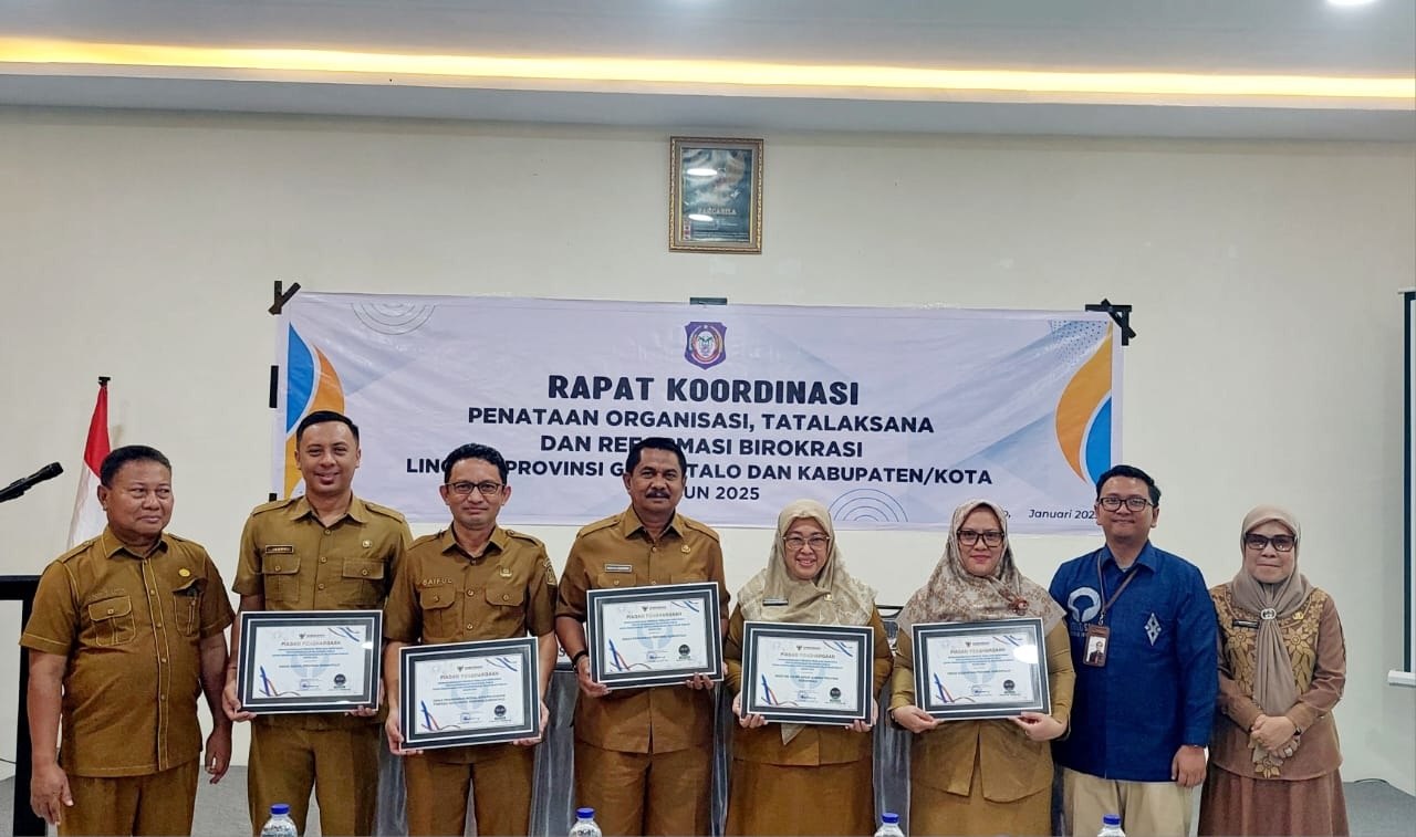 RSUD Ainun Habibie Provinsi Gorontalo  Raih Nilai 93,62 dalam Evaluasi Pelayanan Publik Tahun 2024 oleh Ombudsman RI