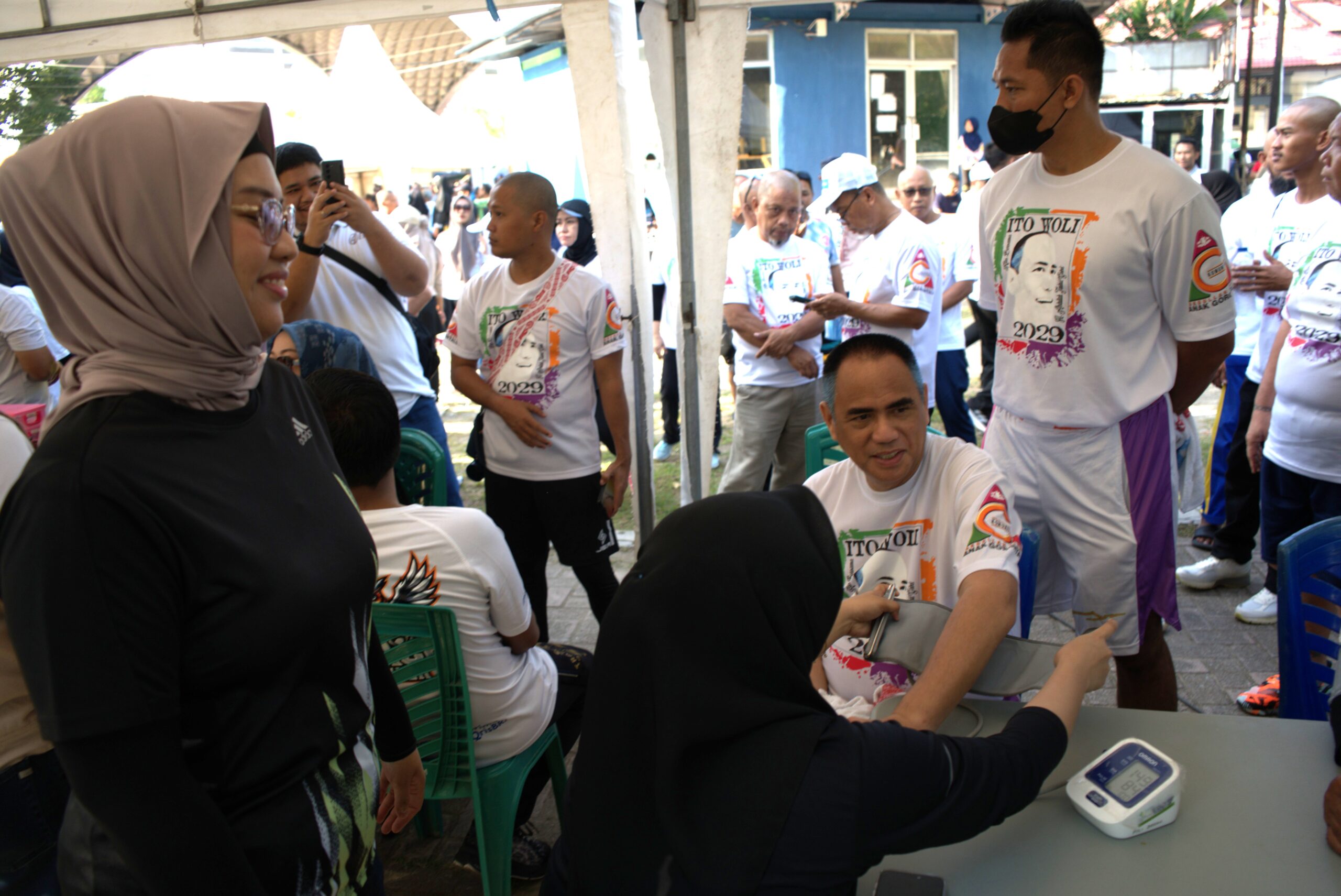 RSUD Ainun Habibie Hadirkan Layanan Kesehatan Gratis di Car Free Day Limboto, Dapat Apresiasi Tokoh Nasional