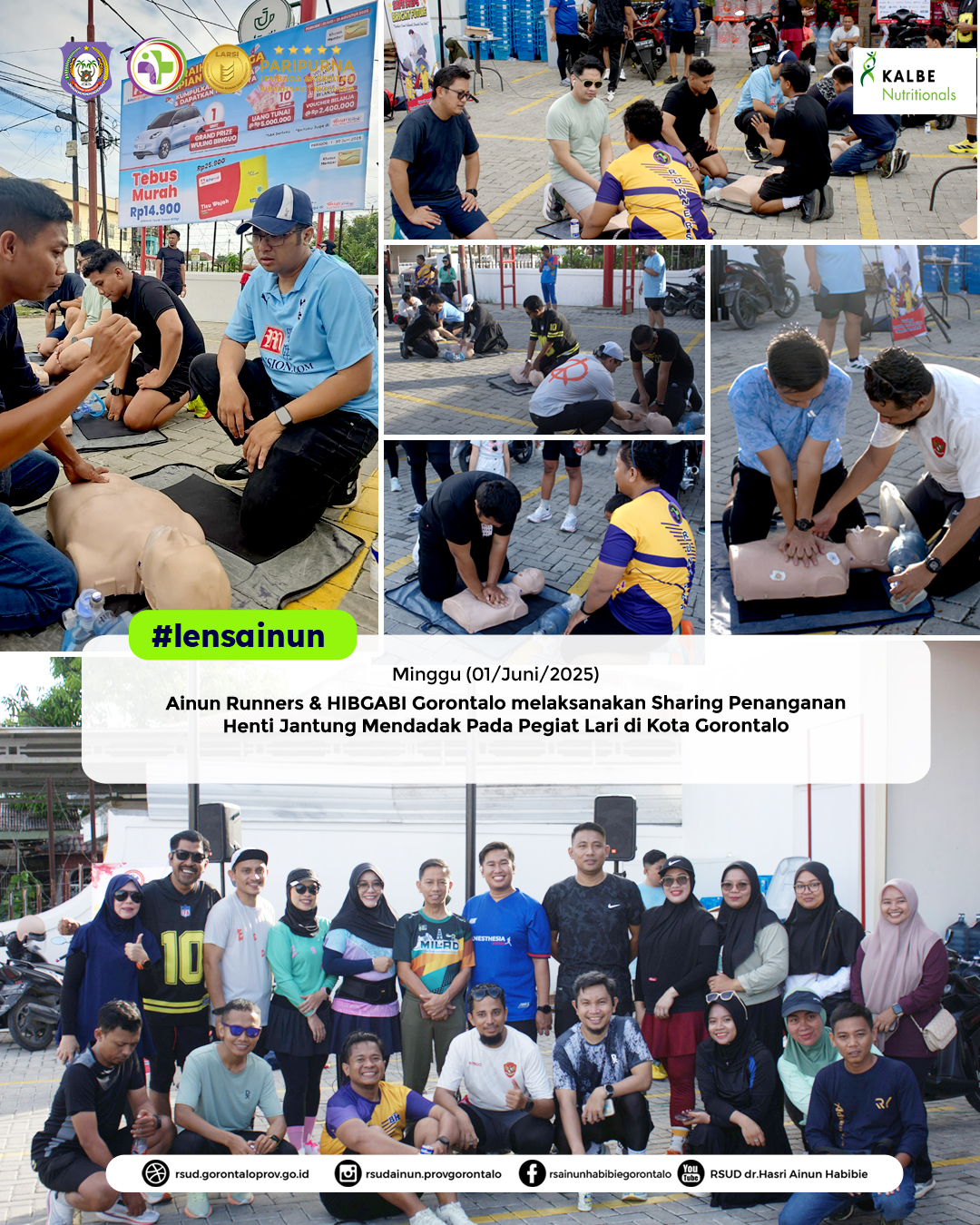 Apresiasi Edukasi Kesehatan RSUD Ainun Habibie, Kadis Kesehatan: Langkah Positif bagi Komunitas Pelari