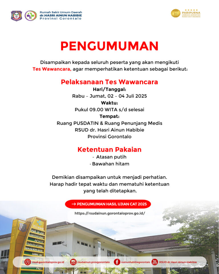 PENGUMUMAN