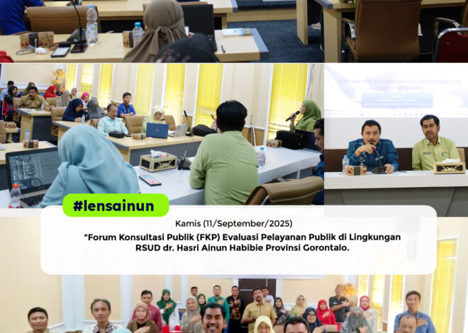 Wujudkan Pelayanan Prima, RSUD Ainun Habibie Gelar Forum Konsultasi Publik