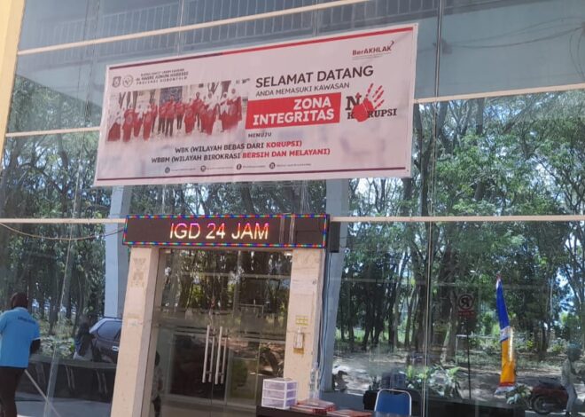 RSUD Ainun Habibie Komitmen Dengan Zona Integritas Menuju WBK